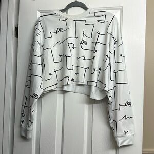 WeWoreWhat long sleeve shirt NWOT